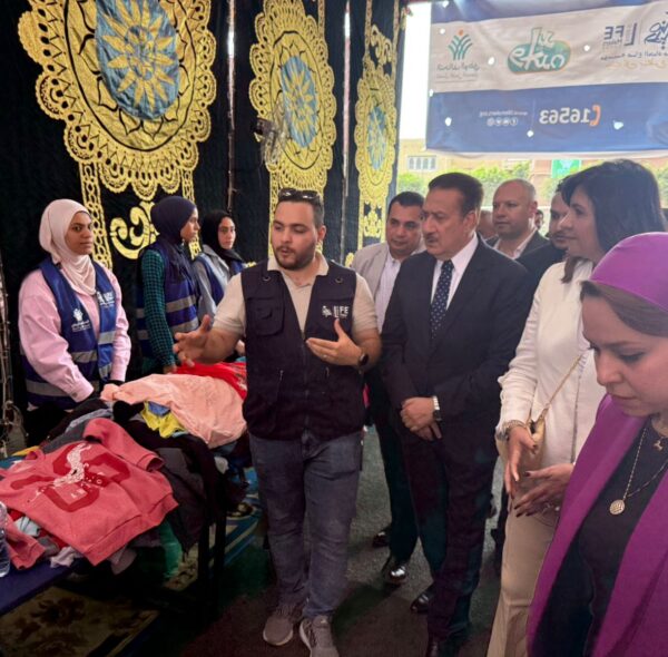 صناع الحياة تشارك في قافلة شاملة لتقديم 15 ألف خدمة لأهالي قرية العراقية بمحافظة المنوفية