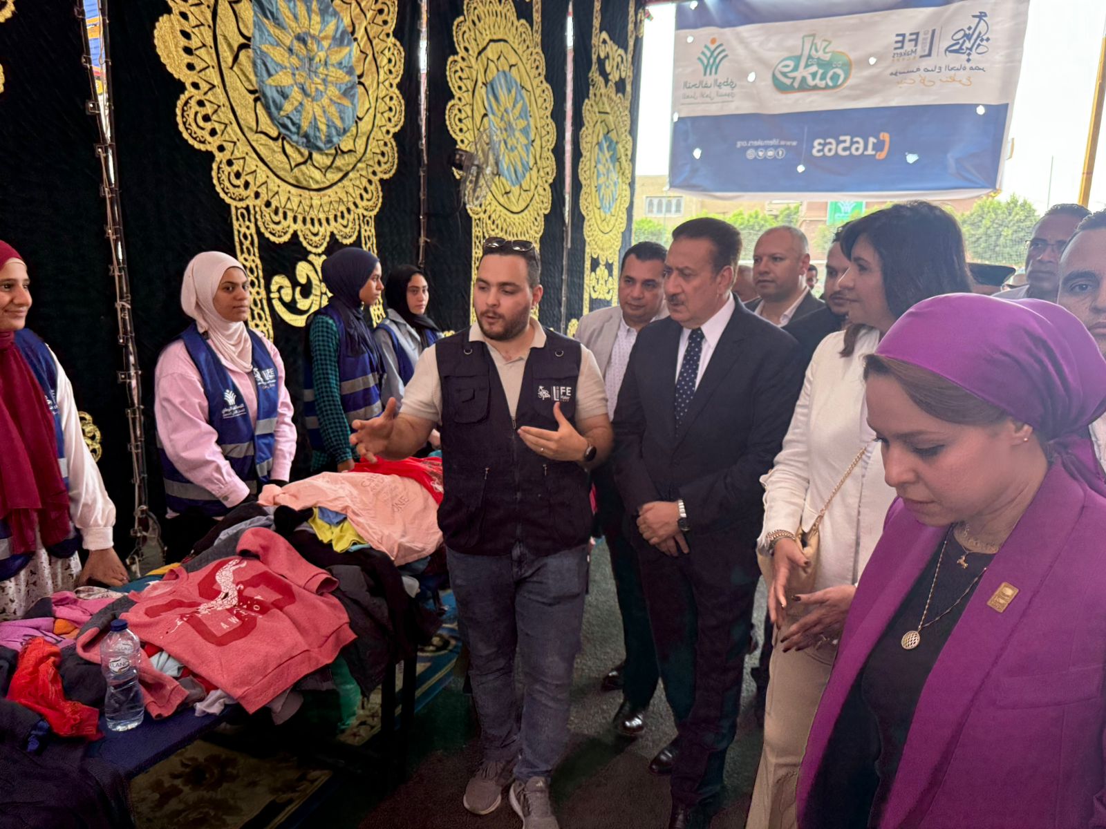 فعاليات القافلة الشاملة بالمنوفية